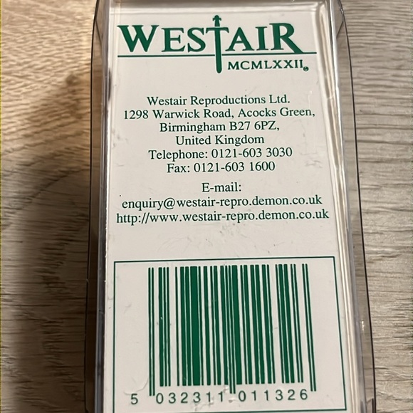 Boxed Pewter Thimble Westair Reproduction Victoria & Albert Marriage - Picture 4 of 4